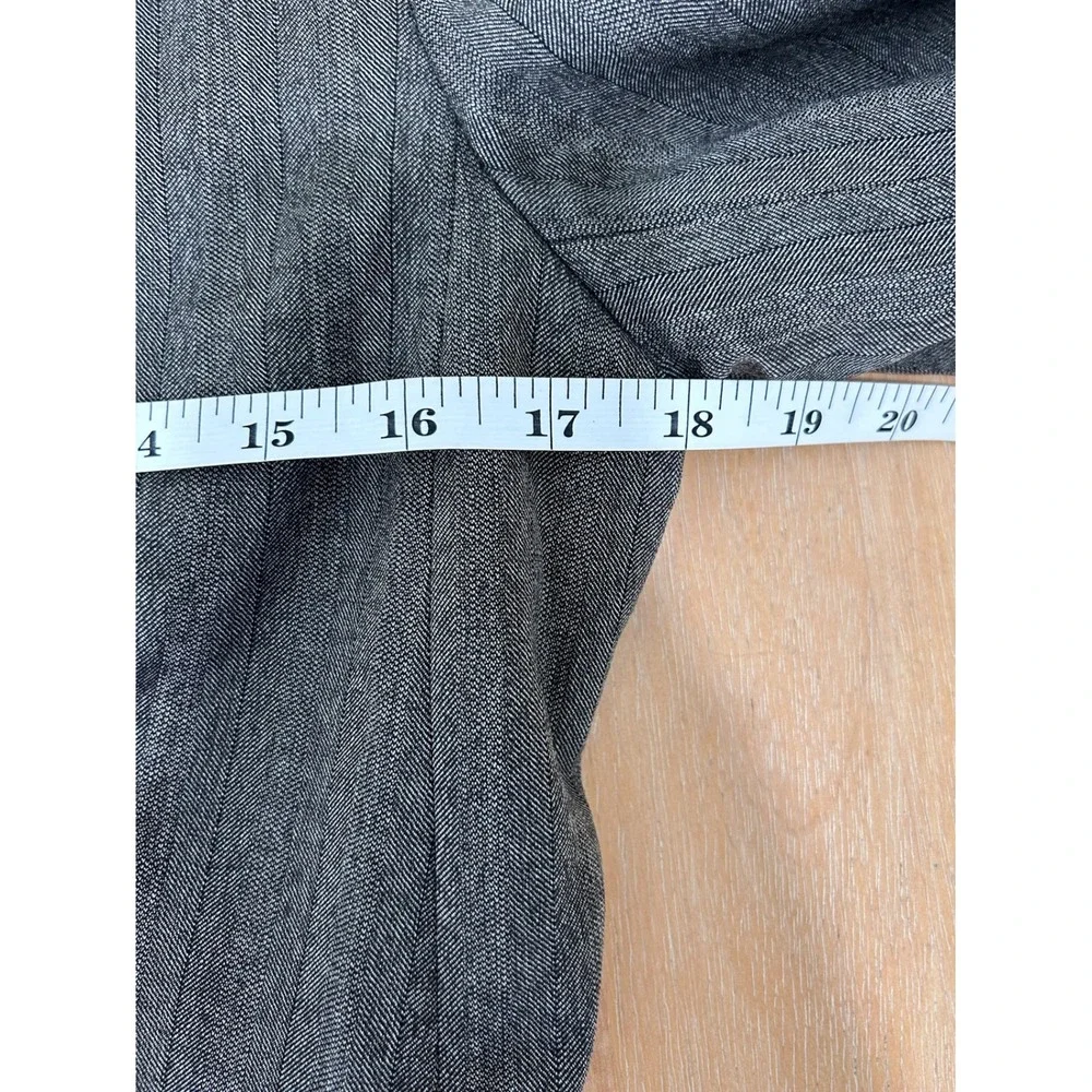 J Crew Womens Grey Wool Blazer Jacket Size 4 Career Office Capsule Preppy School